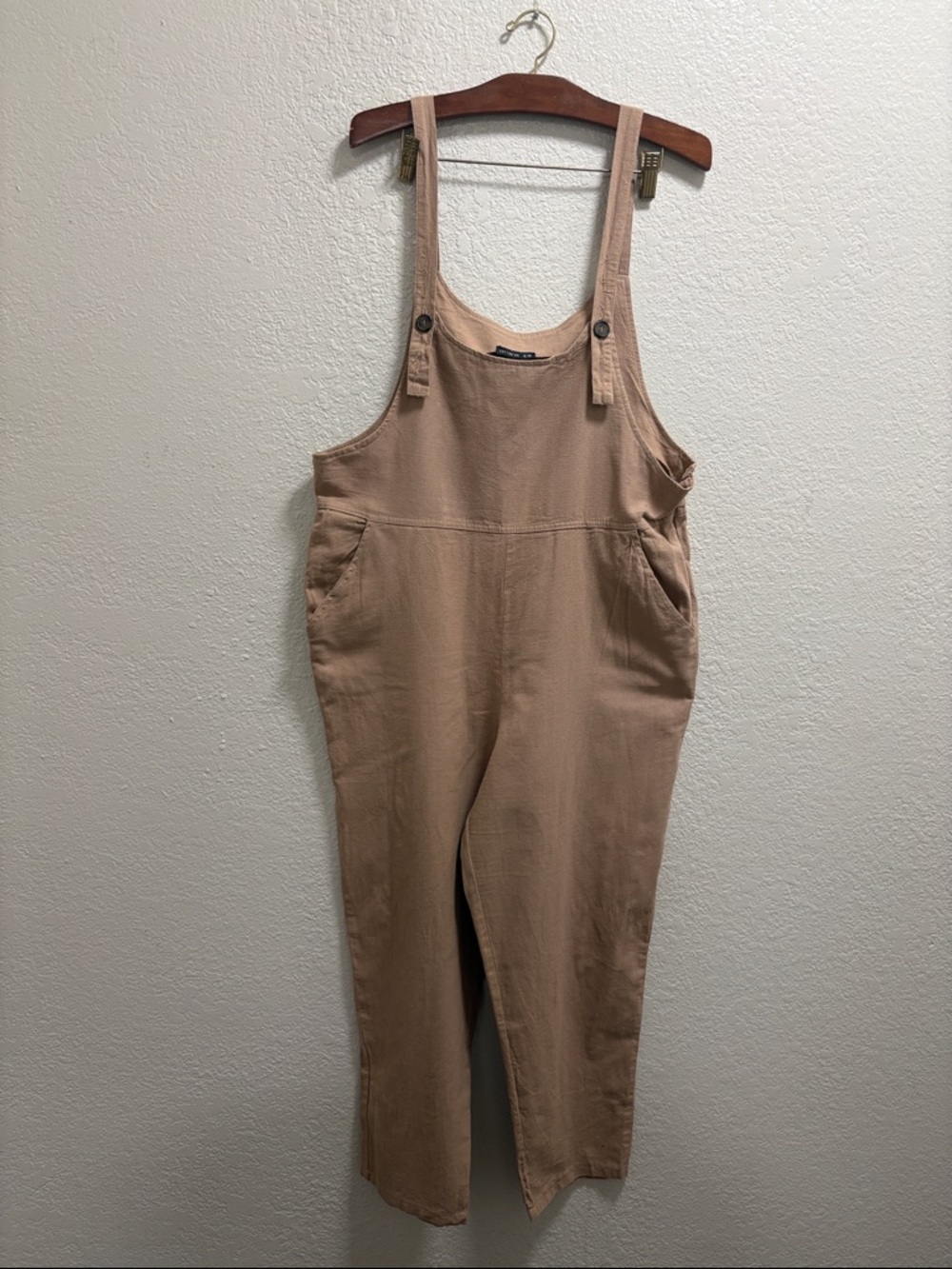 Cotton On Women's Tan Overalls - Light Brown
